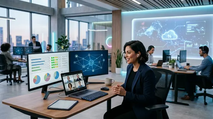 Read more about the article How Technology Is Transforming the Modern Workplace and Communication Forever